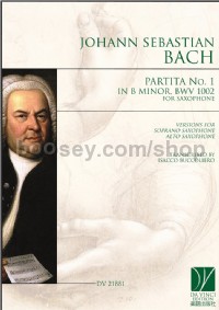 Partita No. 1 in B minor BWV 1002, for Saxophone